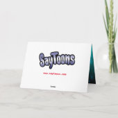 Cartes Pour Fêtes Annuelles Bonnes Fêtes ! (Dos)