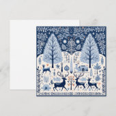 Cartes Pour Fêtes Annuelles Bonnes Fêtes (Devant / Derrière)