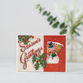 Cartes Pour Fêtes Annuelles Bonnes Fêtes (Debout devant)