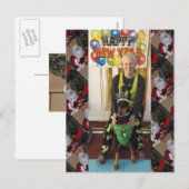 Cartes Pour Fêtes Annuelles Bonnes fêtes ! (Devant / Derrière)