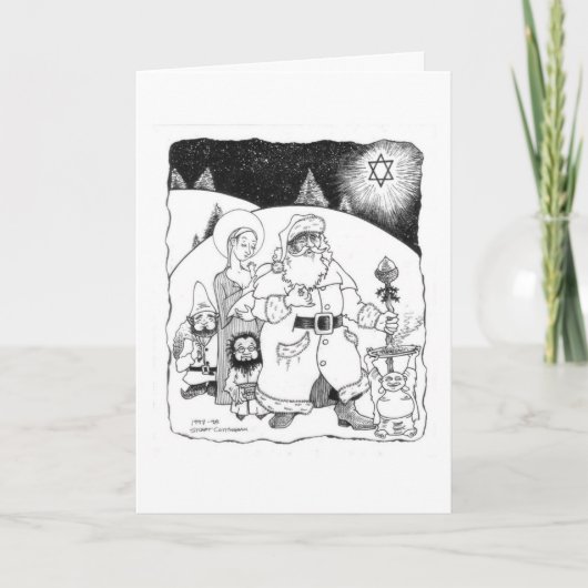 Cartes Pour Fêtes Annuelles Bonnes fêtes ! (Devant)