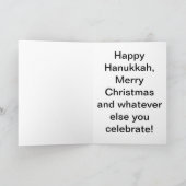 Cartes Pour Fêtes Annuelles Bonnes fêtes ! (Intérieur)