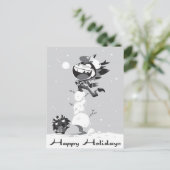 Cartes Pour Fêtes Annuelles Bonnes fêtes (Debout devant)