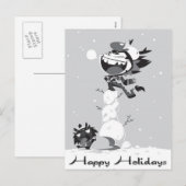 Cartes Pour Fêtes Annuelles Bonnes fêtes (Devant / Derrière)