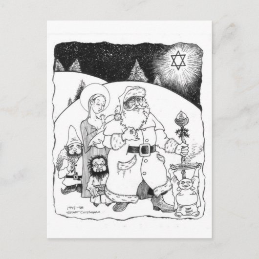 Cartes Pour Fêtes Annuelles Bonnes fêtes ! (Devant)