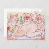 Cartes Pour Fêtes Annuelles Bonnes Fêtes (Devant / Derrière)