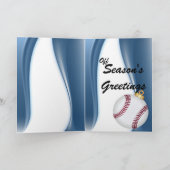 Cartes Pour Fêtes Annuelles Bonnes Fêtes Baseball (Intérieur)