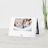 Cartes Pour Fêtes Annuelles Bonnes Fêtes Bleu Buffalo Plaid Snowflakes (Dos)