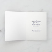 Cartes Pour Fêtes Annuelles Bonnes Fêtes Blue Jay du Nebraska (Intérieur)