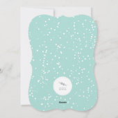 Cartes Pour Fêtes Annuelles Bonnes Fêtes Bonne année photo du phoque bleu (Dos)