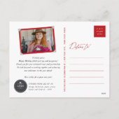 Cartes Pour Fêtes Annuelles Bonnes Fêtes Classic Seal Photo Business (Dos)