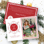 Cartes Pour Fêtes Annuelles Bonnes Fêtes Classic Seal Photo Business