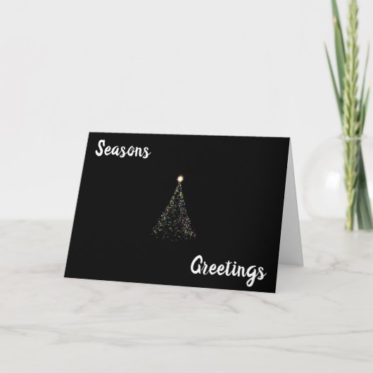 CARTES POUR FÊTES ANNUELLES BONNES FÊTES ET UN BON NOUVEL AN DE VACANCES CA (Devant)