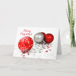 Cartes Pour Fêtes Annuelles Bonnes Fêtes MERRY CHRISTMAS personnalisables