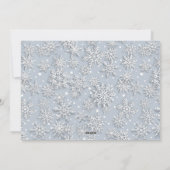 Cartes Pour Fêtes Annuelles Bonnes Fêtes modernes PHOTO Noël Salutation (Dos)