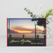 Cartes Pour Fêtes Annuelles Bonnes Fêtes Noël (Debout devant)