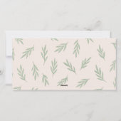 Cartes Pour Fêtes Annuelles Bonnes Fêtes rose pâle (Dos)