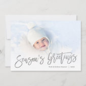 Cartes Pour Fêtes Annuelles Bonnes Fêtes superposition photo de script en arge (Devant)