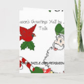 Cartes Pour Fêtes Annuelles Bonnes Fêtes vous (Dos)