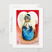 Cartes Pour Fêtes Annuelles Bonnie Blue Valetine (Devant / Derrière)