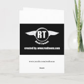 Cartes Pour Fêtes Annuelles Bons garçons : Vacances (Dos)