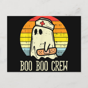 Cartes Pour Fêtes Annuelles Boo Boo Équipement Infirmière Halloween Pour Infir