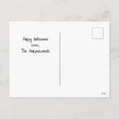 Cartes Pour Fêtes Annuelles Boo citrouille jack-o-lanterne Halloween Collage p (Dos)