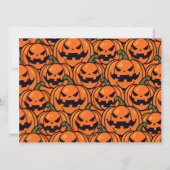 Cartes Pour Fêtes Annuelles Boo citrouille jack-o-lanterne Halloween Collage p (Dos)
