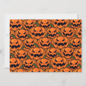 Cartes Pour Fêtes Annuelles Boo citrouille jack-o-lanterne Halloween Collage p (Dos)