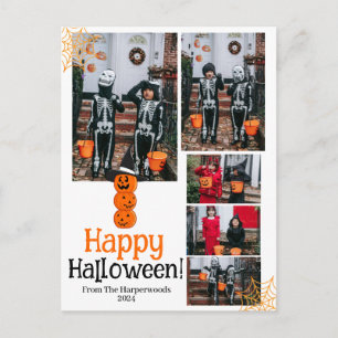 Cartes Pour Fêtes Annuelles Boo citrouille jack-o-lanterne heureux Halloween 5