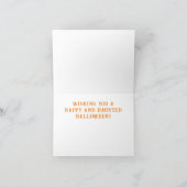 Cartes Pour Fêtes Annuelles Boo Halloween (Intérieur)