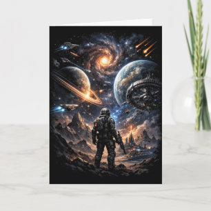 Cartes Pour Fêtes Annuelles Bord de la Galaxie