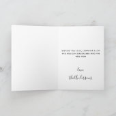 Cartes Pour Fêtes Annuelles Bordure Collie Joyeux Noël Père Noël Chien (Intérieur)