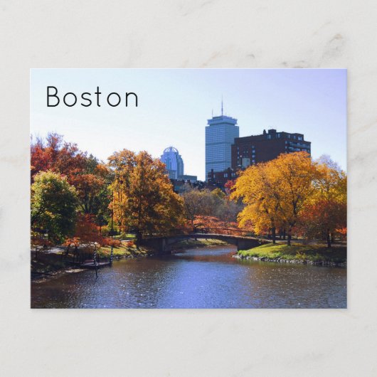 Cartes Pour Fêtes Annuelles Boston (Devant)