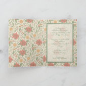 Cartes Pour Fêtes Annuelles Botanical Mistletoe Classic Floral Art Pattern (Intérieur)