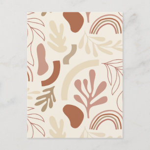 Cartes Pour Fêtes Annuelles Botanique minimaliste
