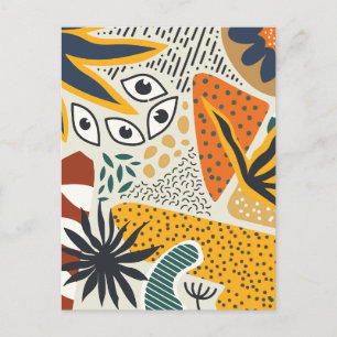 Cartes Pour Fêtes Annuelles Botanique moderne