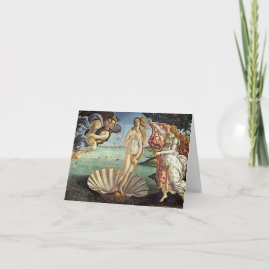 CARTES POUR FÊTES ANNUELLES BOTTICELLI (Devant)