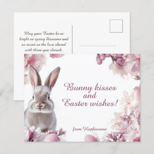 Cartes Pour Fêtes Annuelles Bouches de Pâques 🐇 Hoppy sur mesure