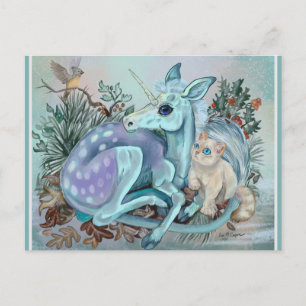 Cartes Pour Fêtes Annuelles Boudins Cosy De Foal Unicorn