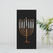Cartes Pour Fêtes Annuelles Bougies de Hanoukka Chanukah Hanukah Hannukah (Debout devant)