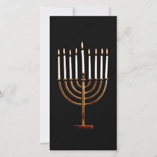 Cartes Pour Fêtes Annuelles Bougies de Hanoukka Chanukah Hanukah Hannukah
