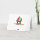 Cartes Pour Fêtes Annuelles bougies joyeux kwanzaa (Dos)