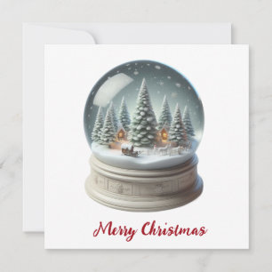 Cartes Pour Fêtes Annuelles Boule de Noël 