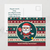 Cartes Pour Fêtes Annuelles Boule de Noël 🎅 personnalisable (Devant / Derrière)