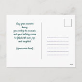 Cartes Pour Fêtes Annuelles Boule de Noël 🎅 personnalisable (Dos)