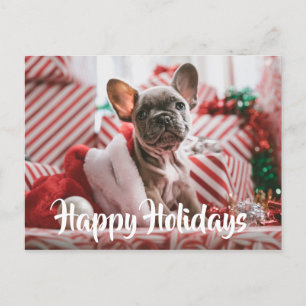 Cartes Pour Fêtes Annuelles Bouledogue français de Noël parmi les cadeaux de N