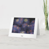 Cartes Pour Fêtes Annuelles Bouledogue français Nouvel An French Bulldog (Dos)