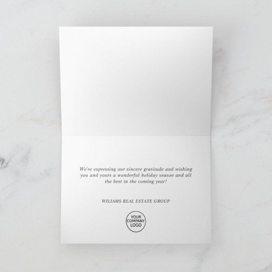 Cartes Pour Fêtes Annuelles Boules de Noël scintillantes dorées Message d'entr (Intérieur)