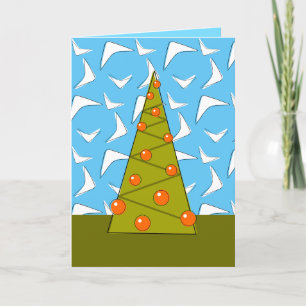 Cartes Pour Fêtes Annuelles Boules pour sapin de Noël